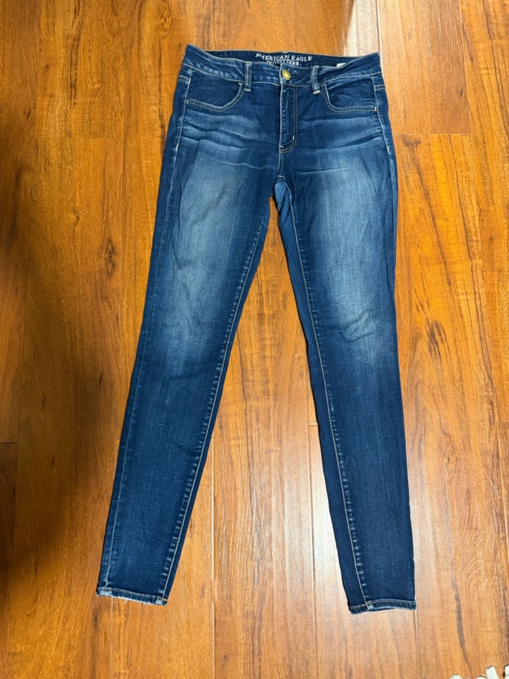 American Eagle Outfitters Dark Blue Skinny Jeggings